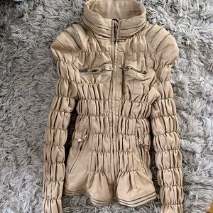 LIFEGEN FAUX LEATHER CROPPED JACKET NWOT